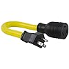Conntek-1-Feet-Generator-Adapter-15-Amp-US-Plug-to-20-Amp-Twist-Female-Connector-L5-20R