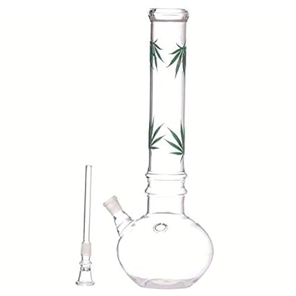 Outontrip - 12 Inch Glass Bong with Ice Chamber (Bong for Smoking/Glass Bong/Bong 12 Inch/Best Bong/ice Bong)