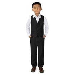 Spring Notion Big Boys' Vest and Pants 2-Piece Set