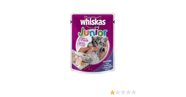 whiskas junior cat food