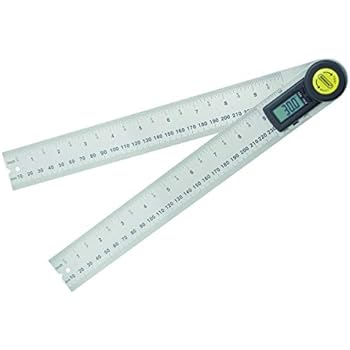 General Tools 823 Digital Angle Finder Rule, 10-Inch