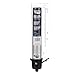 Attwood Wedge 2-Inch Series Extension Posts, Fixed Height Seat Posts with Satin Anodized Finish