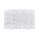 YOLCAR 100Pack 25mm Coin Storage Capsules