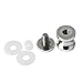 Alise Shower Glass Door Handle,Sliding Shower Doors Knob,One Sided Pull Hardware Replacement Parts for Bathroom Glass Doors,L9000 Solid SUS304 Stainless Steel Polished Chrome…