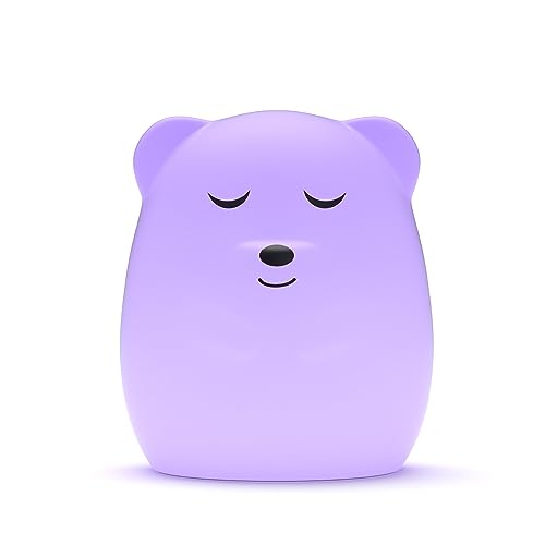 Breathing Pal 'Ted'- Mindfulness Breathing Light, Guided Visual Meditation Breathing Light, Anxiety Relief Items for Calm Down Corner/Meditation/Sleep for Adult&Kid