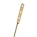 SODIAL(R) Side Mount Toilet Tank Flush Lever Handle for Toilets Yellow silver