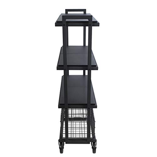 Atlantic Modular Mobile Storage Cart System, with Interchangeable