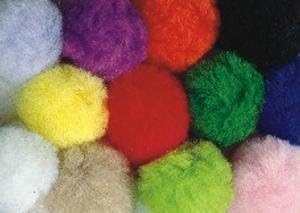 Craft Pom Poms - Economy Bag