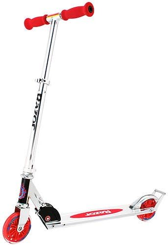 Certified Refurbished - Razor Red Kick Scooter with Wheelie Bar (Refurbished)