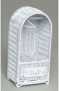 Dollhouse Wicker Wardrobe