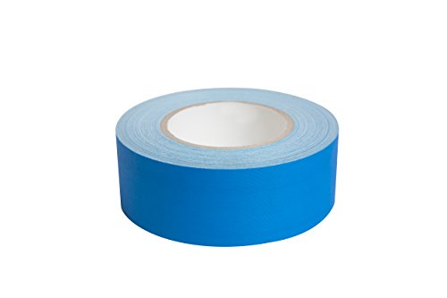 New:Professional Grade Gaffers Tape 2 x 30 Yards(Blue) 11 mils Water-Proof for pro Photography, Filming Backdrop, Production Equipment, Easy to Tear Non-Reflective and Leaves No Sticky Residue.