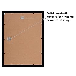 Americanflat 12x16 Picture Frame in Black
