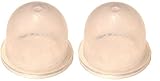2 Pack Primer Bulb (Compatible With Up To 25% Ethanol) Replaces Zama 0057004 0057003, Echo 12538108660, Homelite 561635001