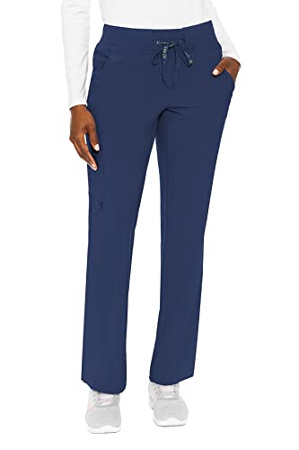 Med Couture Activate Women's Yoga One Pocket Cargo Pant, X-Small Petite, Navy at Amazon
