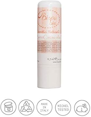 Bisou Bio Balsamo Labial Con Melocoton Perfumado Y Ligeramente