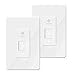 Etekcity ESWL03 Compatible with Alexa, Google Home and IFTTT 15A/1800W, Neutral Wire Required, ETL and FCC Listed-2 Units (2 Pack)