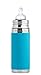 Pura Kiki 7oz/200ml Stainless Steel Insulated Anti-Colic Infant Bottle w/Silicone Medium-Flow Nipple & Sleeve, 100% Plastic-Free, MadeSafe Certified, for Kids, Toddlers, Babies & Infant - Aqua