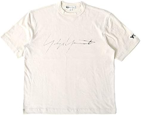 Amazon Co Jp Y 3 ワイスリー シグネチャーロゴ Tシャツ Fq4114 Fq4115 半袖tシャツ メンズ レディース Xl Ecru Fq4115 服 ファッション小物
