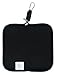 Travel Mouse Case Electronics Organizer Bag | Laptop Cord Cable Accessory Pouch with Extra Rolled Up Travel Mouse Pad | Pouch Also Unzips Flat Into Mouse Pad (Light Grey Design)