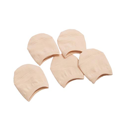 ANDERK 10 paar Womens Low Cut Sokken No Show Toe Cover Half Onzichtbare Katoen Topper Liner met Naadloze - Image 6