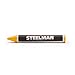 Steelman Yellow Tire Marking Crayons for Mechanics, Marks Damage on Wet and Dry Tires, Box of 12