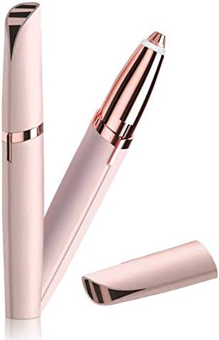 Electric Eyebrow Hair Remover, Painless Brows Hair Remover Eyebrow Trimmer Applicable on Eyebrow, Nose, Lips, Chin, Cheeks, Ear and Facial Hair Removal for Women (1PCS)