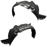 Parts N Go 2014-2017 Accent Front Driver &amp; Passenger Side Fender Liner Set - 868111R010 HY1248136