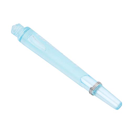 YouCY 12Pcs Plastic Darts Shaft Clear Plastic Dart Shaft Set Replacement Dart Stems Dart Accessories,Blue - Thumbnail 4