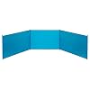 AKTIVE windbescherming voor strand, opvouwbaar, Meerkleurig, 300 x 75 cm