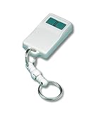 Linear DXT-42 2-Button, 3-Channel Key Ring Transmitter, White with Green buttons