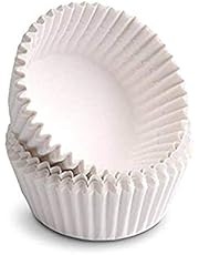 Happy Sales Giant Muffin Cups, White, Pack Of 100