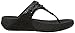 FitFlop Women's Biker Chic Flip Flop, All Black, 7 M US