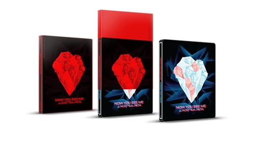 NOW YOU SEE ME NOW YOU DON'T 4K + BLU-RAY + DIGITAL STEELBOOK AMAZON EXCLUSIVE