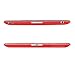BESDATA Ultra Thin Magnetic Smart Cover [Auto Wake/Sleep Function] & Translucent Back Case for Apple iPad 2 / iPad 3 (The iPad) / iPad 4 (iPad with Retina Display) + Screen Protector + Cleaning Cloth + Stylus (Red)