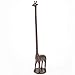 Giraffe Toilet Paper Bathroom Tips & Pieces Set - Décor - Brown Toilet Paper - Giraffe Statue Sculpture for Giraffe Lovers - 41cm Tall