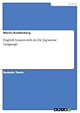 English Loanwords in the Japanese Language by 