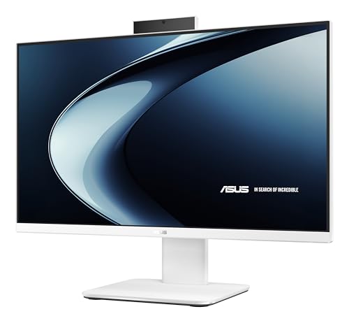 ,V400 AiO V440VAK-WPC2390 - Sobremesa Todo en uno 23.8" Full HD (Intel Core 3 100U, 8GB RAM, 512GB SSD, Graphics, Sin Sistema Operativo) Blanco - Teclado QWERTY español
