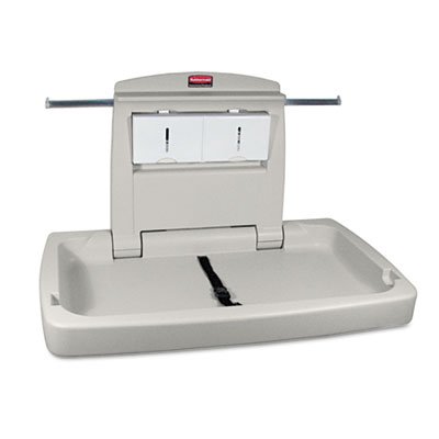 Rubbermaid 781888 Sturdy Station 2 Baby Changing Table, Platinum