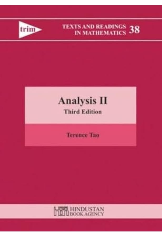 Amazon.com: Analysis I: Third Edition (Texts and Readings in