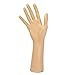 Pomeat Female Mannequin Hand Jewelry Display Bracelet Necklace Ring Glove Stand Holder