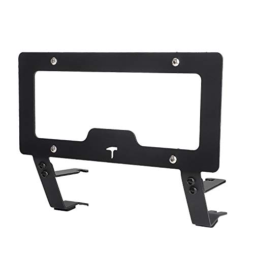 Tesla Model 3 Front License Plate Mounting Holder (NO Drilling, NO Holes, NO Adhesives)