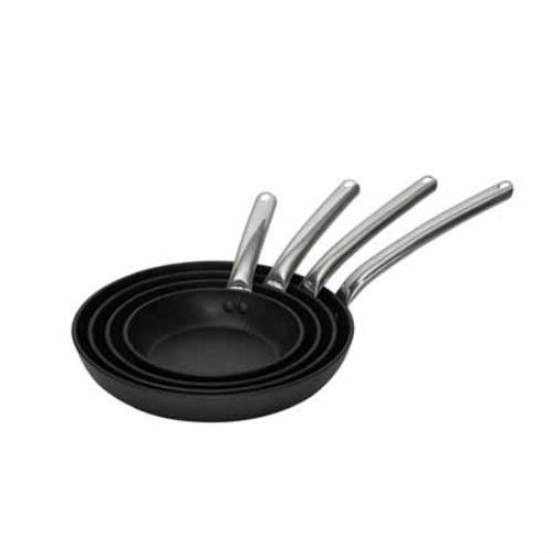 Click Here to See More Images De Buyer Choc Ceramic 7.8- Inch Round Frypan - Stainless Steel Cold Handle, Resistant Non-Stick