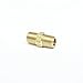 FasParts 1/8" Male NPT MPT MIP Hex Pipe Nipple Brass Fitting Fuel / Air / Water / Boat / Gas / Oil WOG