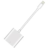 SD Card Camera Reader Trail & Game Camera Card Reader iPhone SD Card Reader, DespFul Lightning to SD Card Camera Reader for iPhone7/7Plus/6s & iPad 4/mini/Air/Pro(iPhone8 not available)