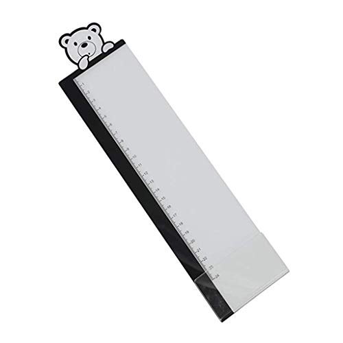 Eraimp Right Computer Monitors Side Panel/Acrylic Message Boards Memo Pads - Cute Owl&Funny Cat - Notes Memo Board for Computer Monitors(2Pack/Set) (Bear04+Rabbit05-2)