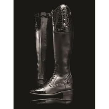 patent crocodile boots