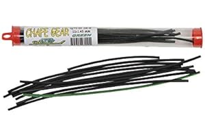 MOMOI HI-CATCH Momoi Diamond Chafe Gear - 1.60mm - 10Pk. - Black/Red