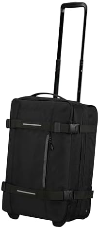 Urban Track, Reisetasche mit 2 Rollen, 55 cm, 55 L, Schwarz (Asphalt Black)