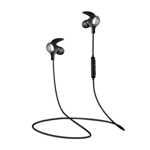 LERVEA Bluetooth Headphones, Wireless in-Ear Sport Earbud Noise Cancelling Wireless Bluetooth Earphones with M