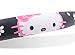 Finex Hello Kitty Car Steering Wheel Cover - Flowers Black - Universal Fit Auto Accessories